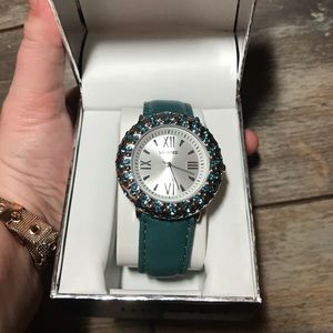 NWOT | Teal Unlisted Watch | Leather strap